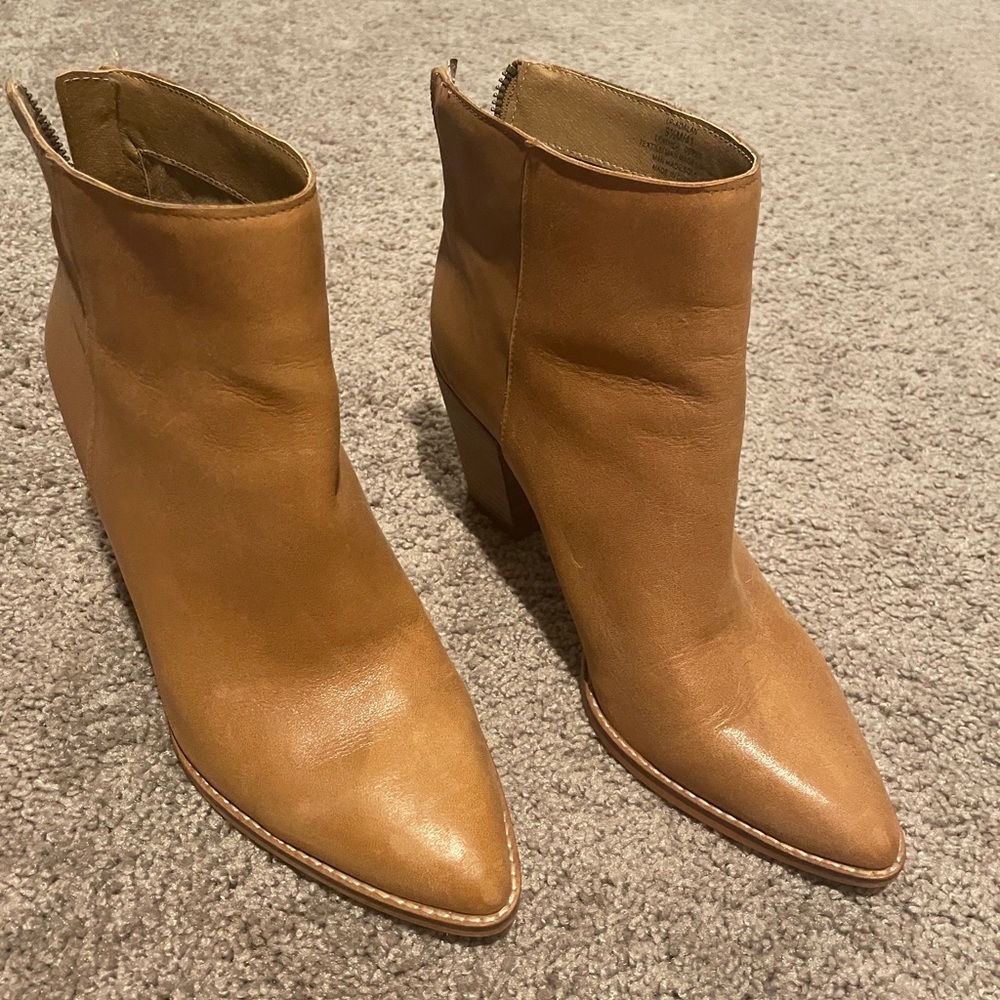 Lucky Brand Tan Booties